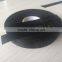 High quality customized black birthday ribbon rolled with golden logo