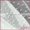 White dot design stretch tricot lace, soft french lace fabric