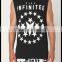 Free Silk Screen Printed Mens Singlet Manufacturer With 100% Cotton