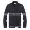 Casual men's winter wool knitted zip cardigan men plain knit cardigan sweater