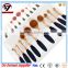 Factory Offer WholeSale OEM New Fashion Girls Tops 10 Oval Make up brush Set CosmeticToothbrush Makeup Brush hot sell on amazon
