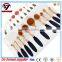 alibaba hot sell High Quality customized logo design 10pcs oval makeup brush