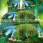 printed Polyester flat sheet/bedspreed/bed sheet queen size