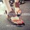 HFR-YS30 2015 summer in Europe and America belt buckle wild beach flip flat Roman style sandals