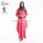 Zakiyyah 604 Pakistani style muslim buju kurung dress floor length muslim kaftan peplum in solid color burqa latest designs