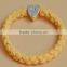 Candy Color Heart Hair Rope Elastic Hairbands