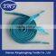 flat cotton cord shoelace/weave tape