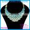 Sunshine colorful statement necklace 2015 maxi necklace