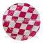 Hot Selling High Quality Birthday Themed/Blue & White Check Plain Hot Paper Plate