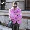 Fashion Hot Sale Womens Parka Coat Natural Fur Short Women Korean Real Fox Fur Coat