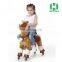 HI outdoor playground ride on mechanical horse furry animal for children