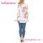 Hot Sale Cotton Sarees Blouse Designs White Ladies Bell Sleeve Blouse Women