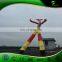 Best Advertising inflatable air waver,cheap clown dancer in the sky