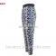 New Design Customized Leaf Print Casual Rayon Boho Harem Trouser Pants