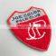 Excellent quality sew on embroidery 3D style sports jersey letter chenille patch
