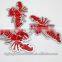 custom brass ornament etching brass shrimp decoration