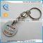 trolley keyring,dollar trolley coin keyring, shopping trolley coin keyring
