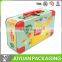2014 hot saled lunch tin box with handle and lock for children gift, tin lunch box with lock and key
