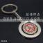 Custom cheap promotional zinc alloy keychain trinket with logo of many colors
