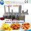 samosa frying machine continuous frying machine fryer electric or gas heating 200kg/h top quality