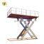 7LSJG Shandong SevenLift small rotating portable steel hydraulic electric rotating stage platform