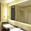 Custom bathroom anti-fog mirror smart LED bathroom mirror hotel custom smart bathroom light mirror