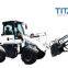 China Farm Articulated 1.2ton Wheels TL12 Mini Wheel Loader For Sale