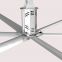 12ft good price hvls large ceiling fan dc brushless cooling fan with usage in public place