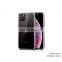 Christmas Discount High Quality Shockproof Strong PC Back Transparent Black White Phone Case for Iphone 11