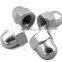 stainless steel fasteners ss304 ss316 ss410 409L din1587  hex domed cap nut
