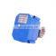 6NM Torque 2 Way electric motor ball valve for Industrial automation small devices, motorized actuator valve