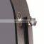 arch black metal frame floor free stand full length mirror