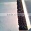 Galvanized steel C channel film lock profile