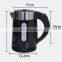 White 0.6L double layers travel electric kettle with tray for hotel
