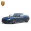 Novitec Style Car Side Skirts Front Lip Diffuser Body Kit For Maserati Quattroporte Carbon Fiber Materials
