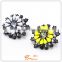 2016 latest new style flower Clip-on earrings jewelry