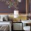 American Table Lamp Vertical Ins Fabric Lampshade Table Lamp Metal Decorative Table Lamp For Home