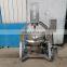 Gas cooking jacketed Kettle with mixer and cooker mixer