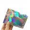 Wholesale Price Resealable Printed Reusable Storage Plastic Waterproof Side Heat Seal Holographic Bag Ziplock