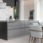 Free design glossy kitchen cabinets Acrylic kitchen cabinet modern designs kitchen furniture