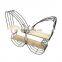 2019 new chinese modern portable decorative iron metal butterfly shape toy wall racking shelf