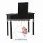 living room wood corner dressing table