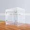 Luxury Customized  Plastic Pet Kennel Clear Acrylic Dog Kennel Cage with Door