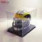 clear display box baseball helmet holder acrylic helmet display case