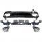 REAR DIFFUSER for Mercedes C253 Glc63 S Coupe AMG 2019-2022