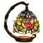 table lamps chinese rose stained glass artwork night light tiffany lamps