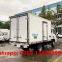 Good price YUEJIN S70 4*2 LHD gasoline cold van box truck 1T-1.5T loading capacity for sale