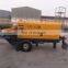 Mobile mini portable diesel pumpcrete machine