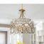 Modern Gold Chrome Luxury Crystal Electric Chandelier Pendant Lighting for Home Hotel Wedding Light