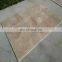 Premium Quality Warm Walnut Noce Travertine French Pattern Set Pavers Filled and Honed Made in Turkey Cem-FPT-03